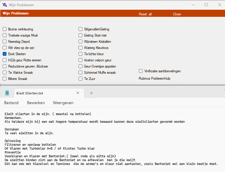 WijnProblemen